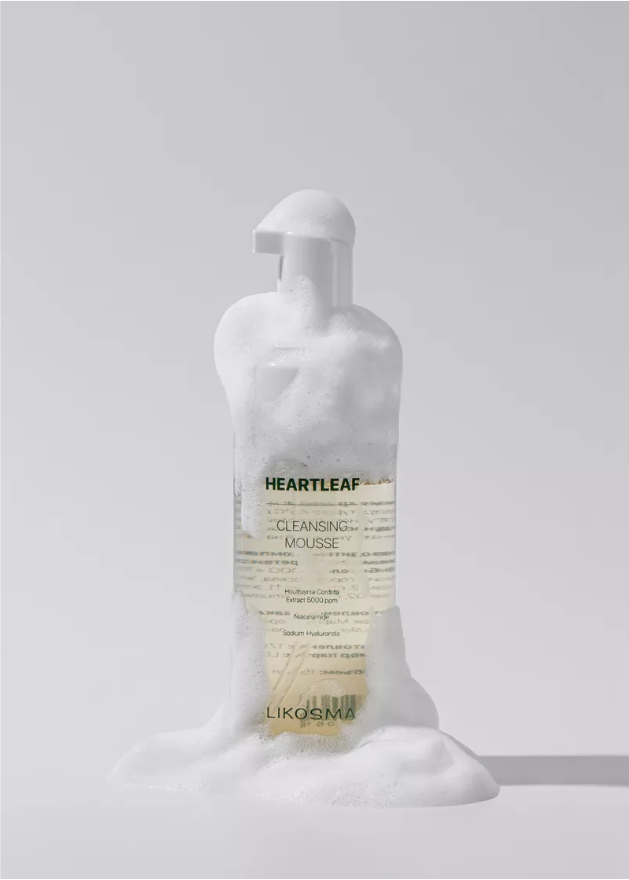 Пенка для умывания успокаивающая HEARTLEAF CLEANSING MOUSSE