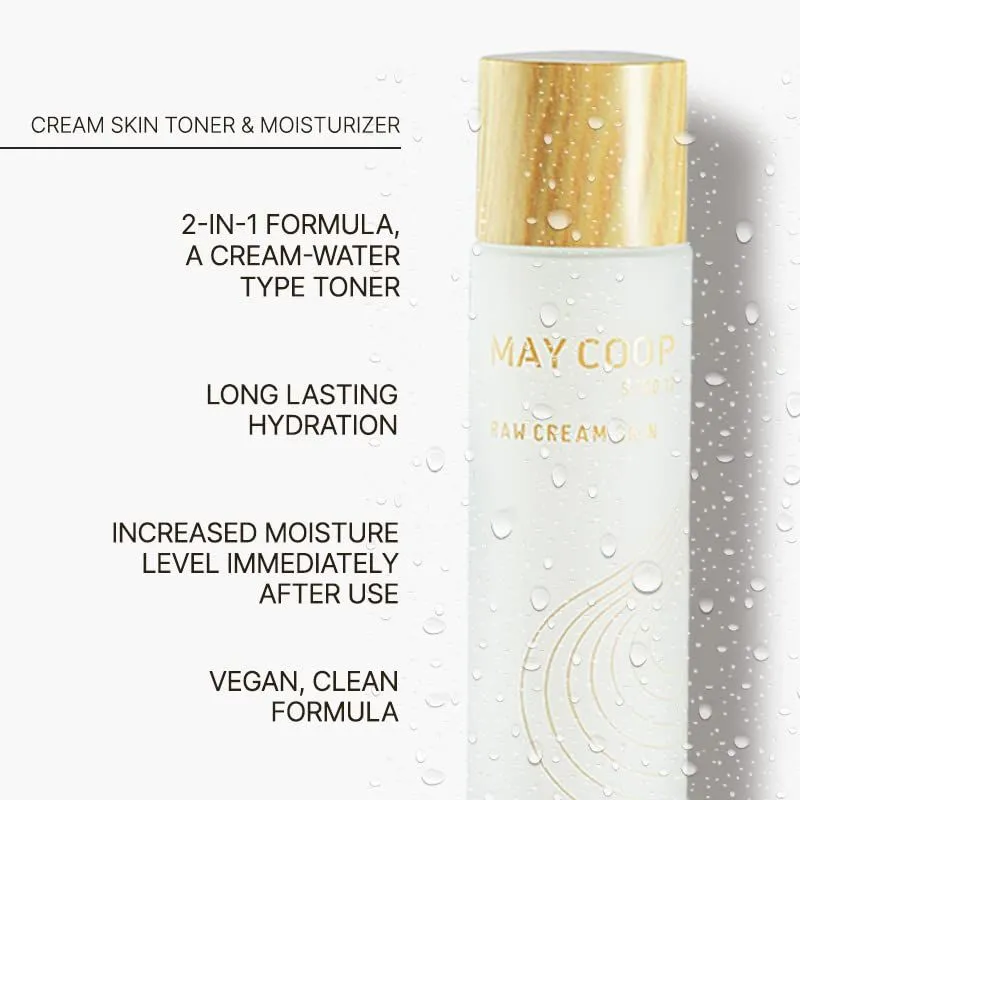 Сыворотка Тонер Эссенция увлажняющая Raw Cream Skin