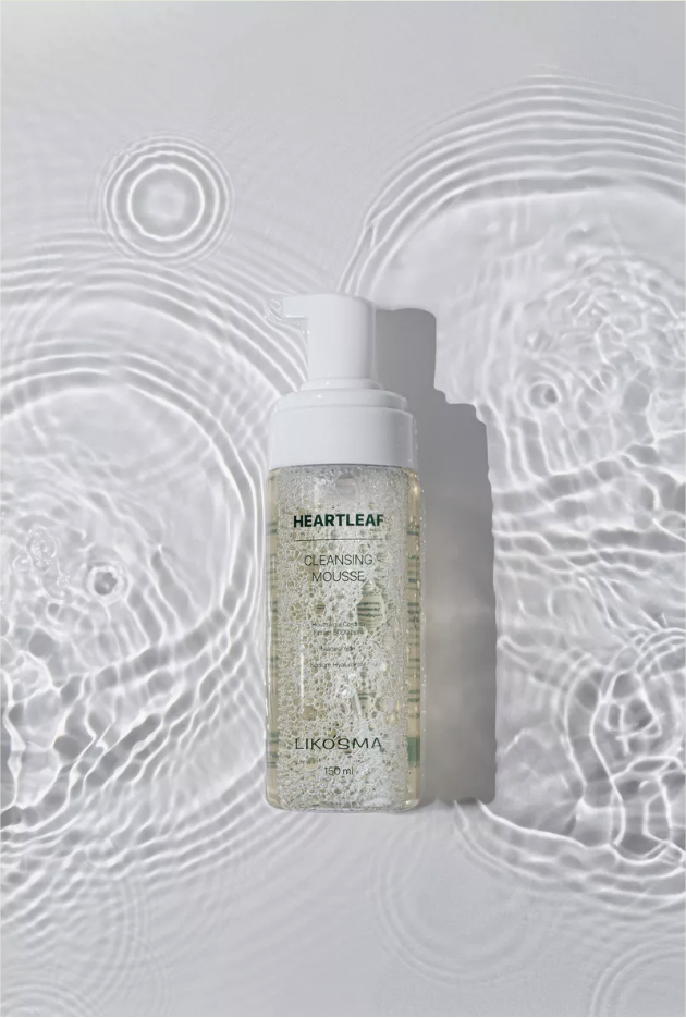 Пенка для умывания успокаивающая HEARTLEAF CLEANSING MOUSSE