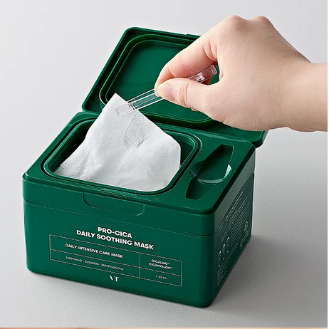 Набор тканевых масок для лица CICA DAILY SOOTHING MASK