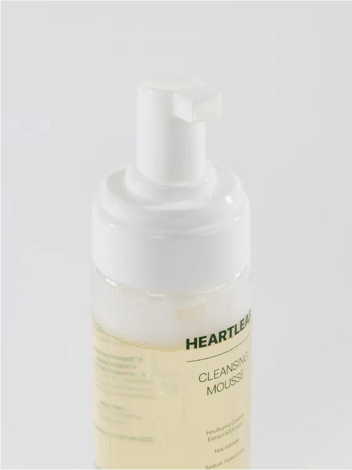 Пенка для умывания успокаивающая HEARTLEAF CLEANSING MOUSSE