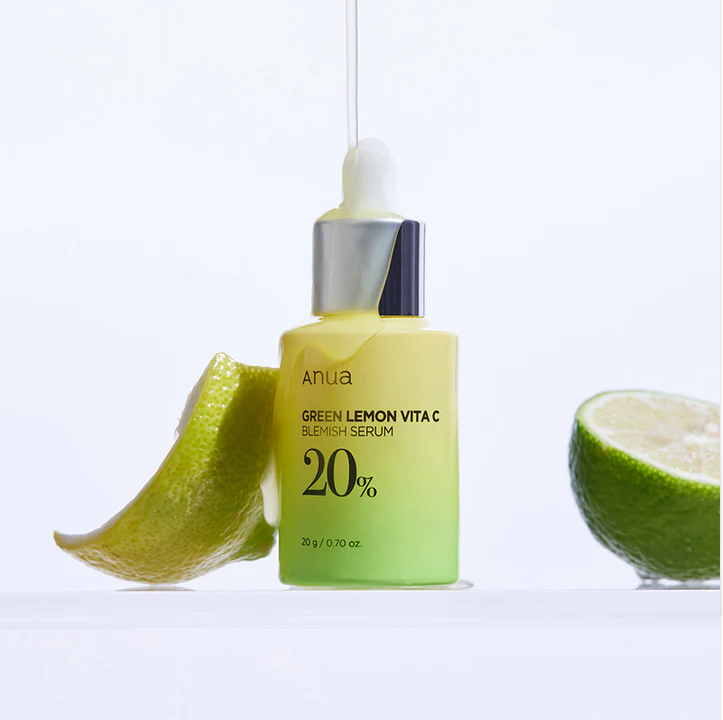 ANUA Green Lemon Vitamin C Blemish Serum                                Осветляющая липосомальная сыворотка с витамином С 