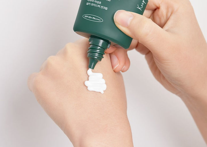 Солнцезащитный крем Heartleaf Silky Moisture Sun Cream