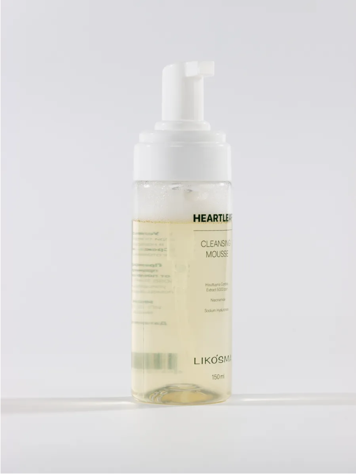 Пенка для умывания успокаивающая HEARTLEAF CLEANSING MOUSSE