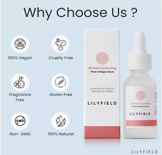 Сыворотка для лица с фитоколлагеном WRINKLE SMOOTHING SERUM