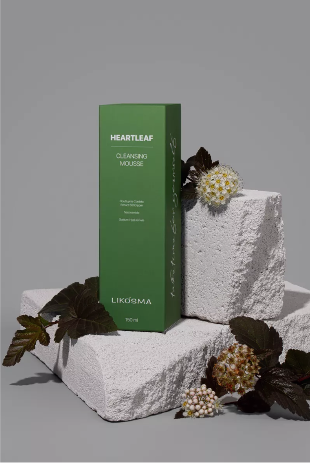 Пенка для умывания успокаивающая HEARTLEAF CLEANSING MOUSSE